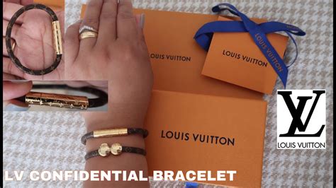 Louis Vuitton confidential bracelet